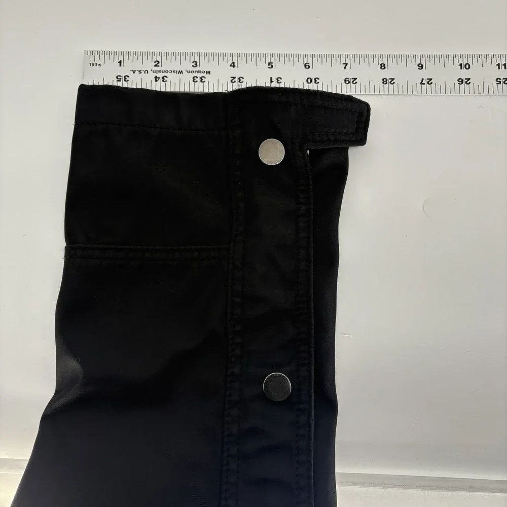 MNML Nylon Track Cargo Pants Button & Zip Leg Opium Avantgarde Rick Style Men 28